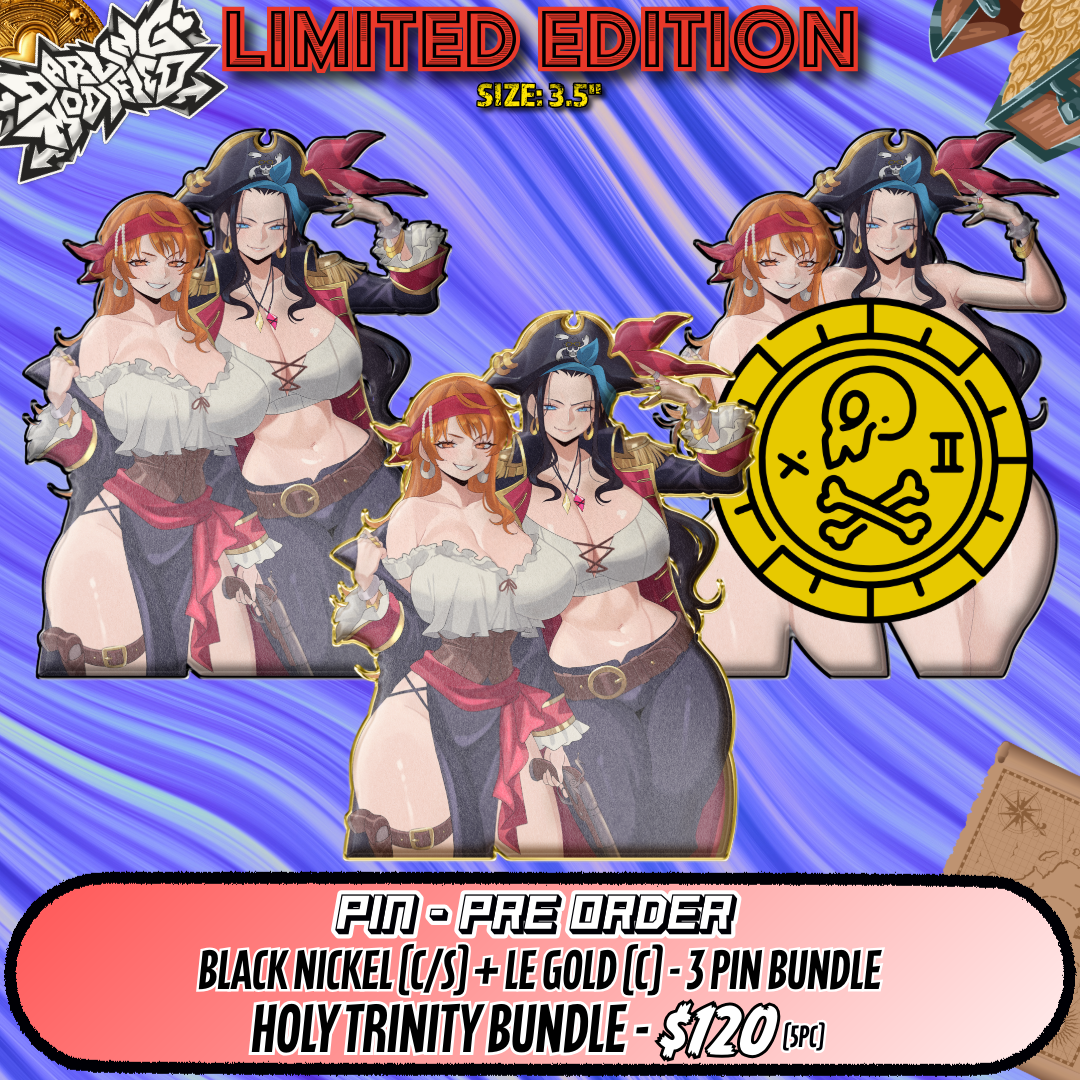 Pirate Queens (Y) - Pins - Limited Edition (Pre-Order)