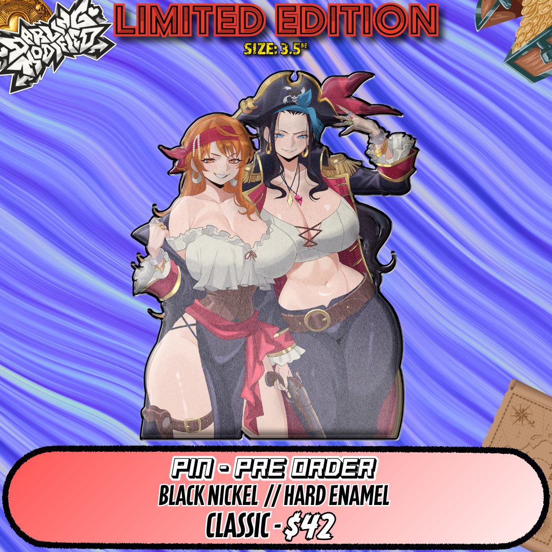 Pirate Queens (Y) - Pins - Limited Edition (Pre-Order)