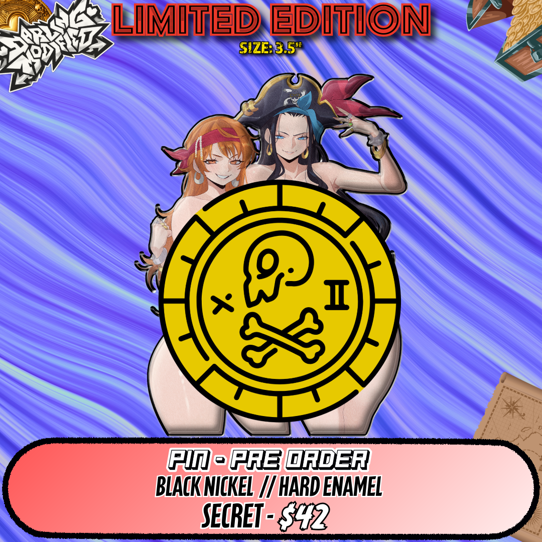Pirate Queens (Y) - Pins - Limited Edition (Pre-Order)