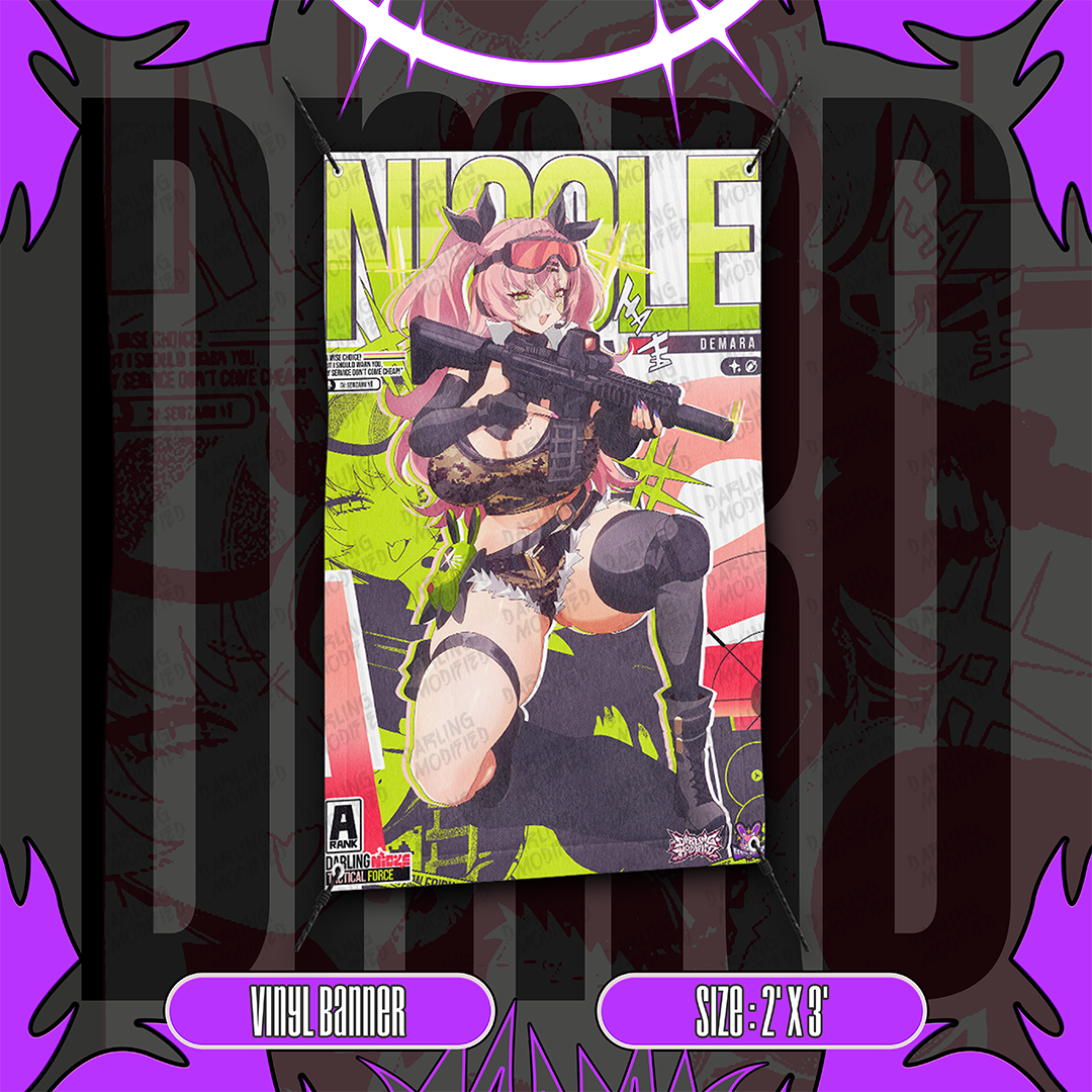 Tactical Darlings (Y) - Vinyl Banners (Pre-Order)