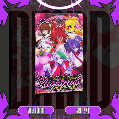 Pizzeria Darlings (Y) - Vinyl Banners (Pre-Order)