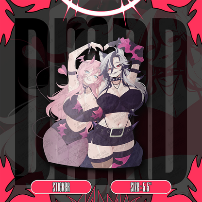 OC - Double Date (Y) - Stickers (Pre-Order)