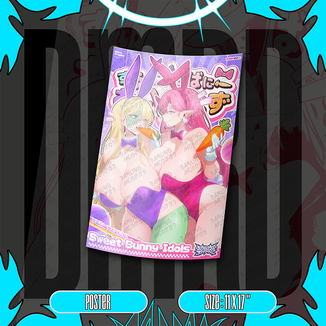 Alicia X Frankie Bunny (Collab) - Posters (Pre-Order)