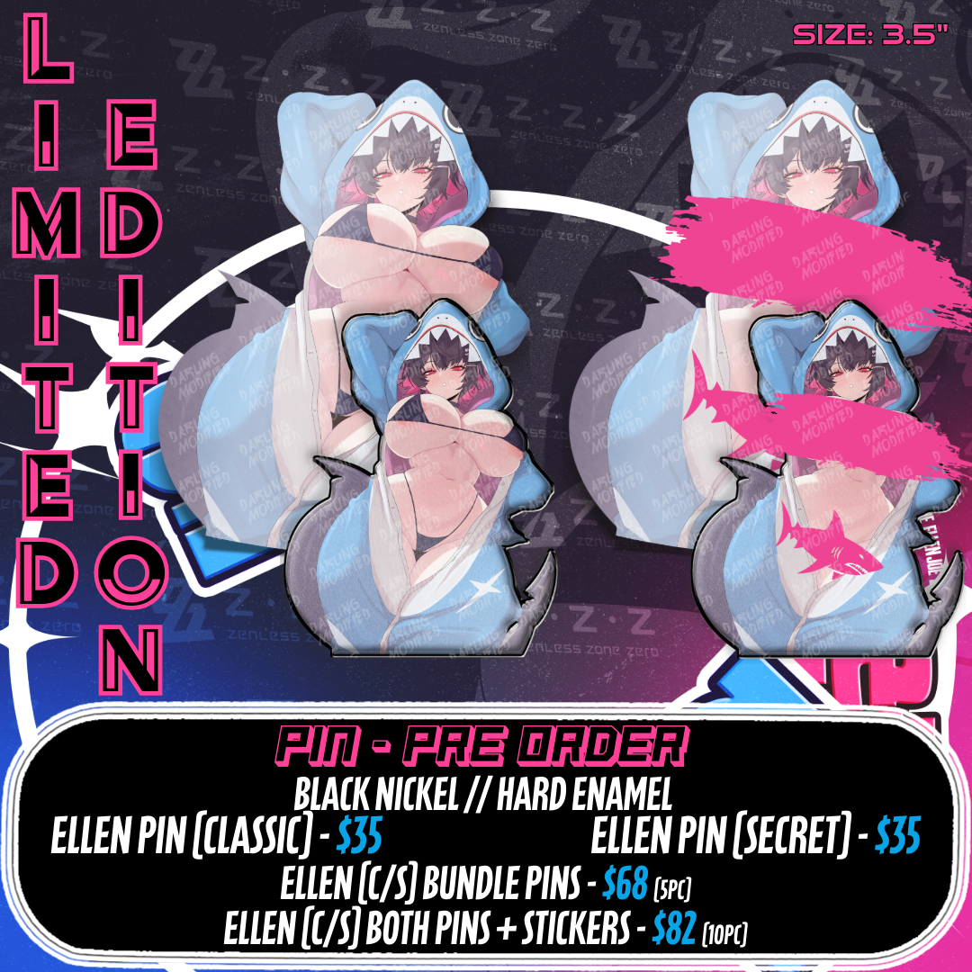 Hunter Onesie Ellen (H) - Pins - Limited Edition (Pre-Order)