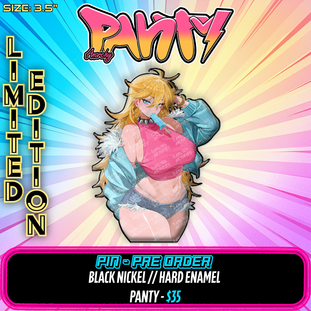 Panty & Stocking (Y) - Pins - Limited Edition (Pre-Order)