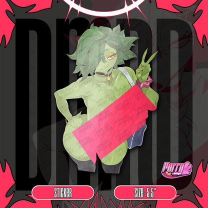 Modified PeaBlaze (Y) - Stickers (Pre-Order)