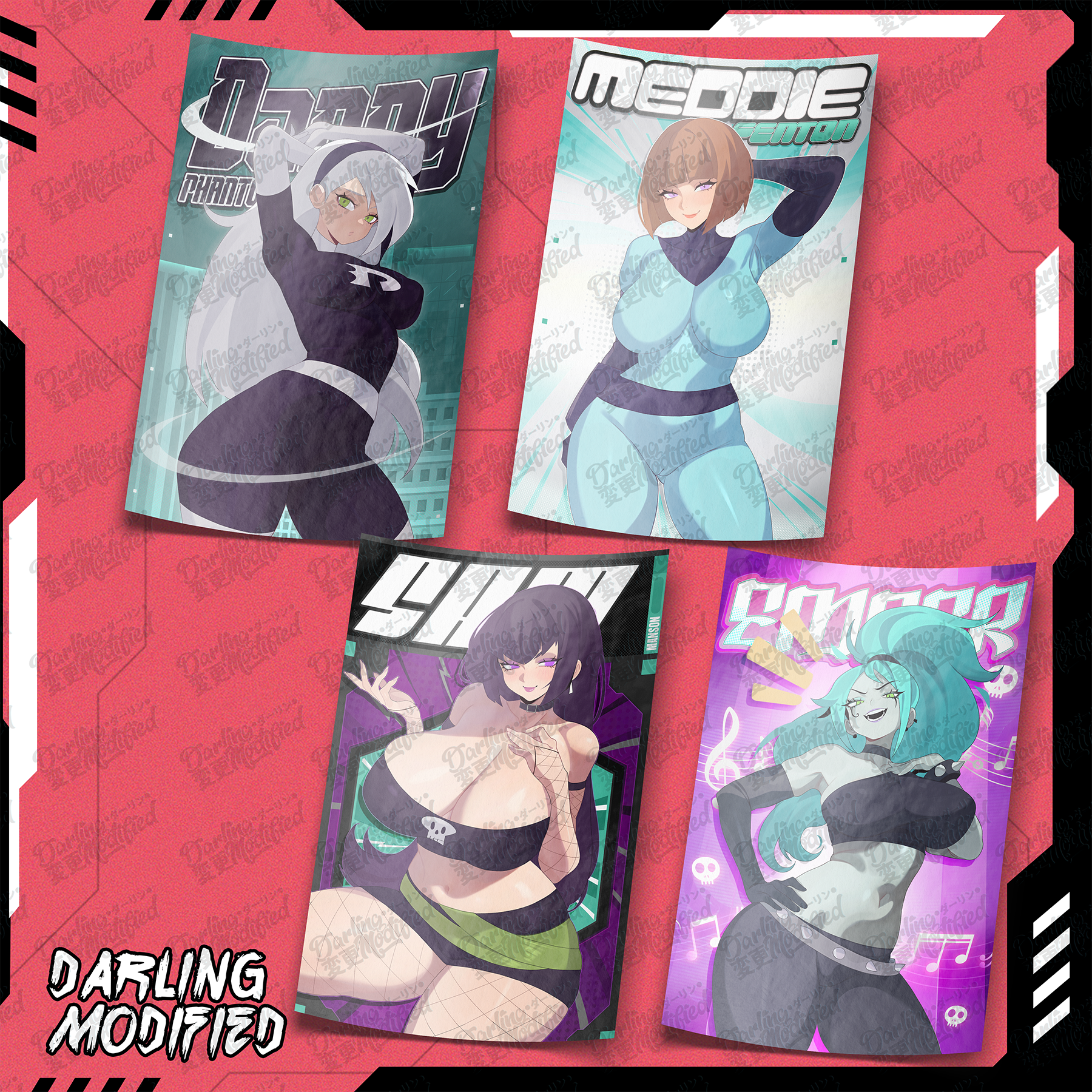 Phantom Babes (Y) - Posters