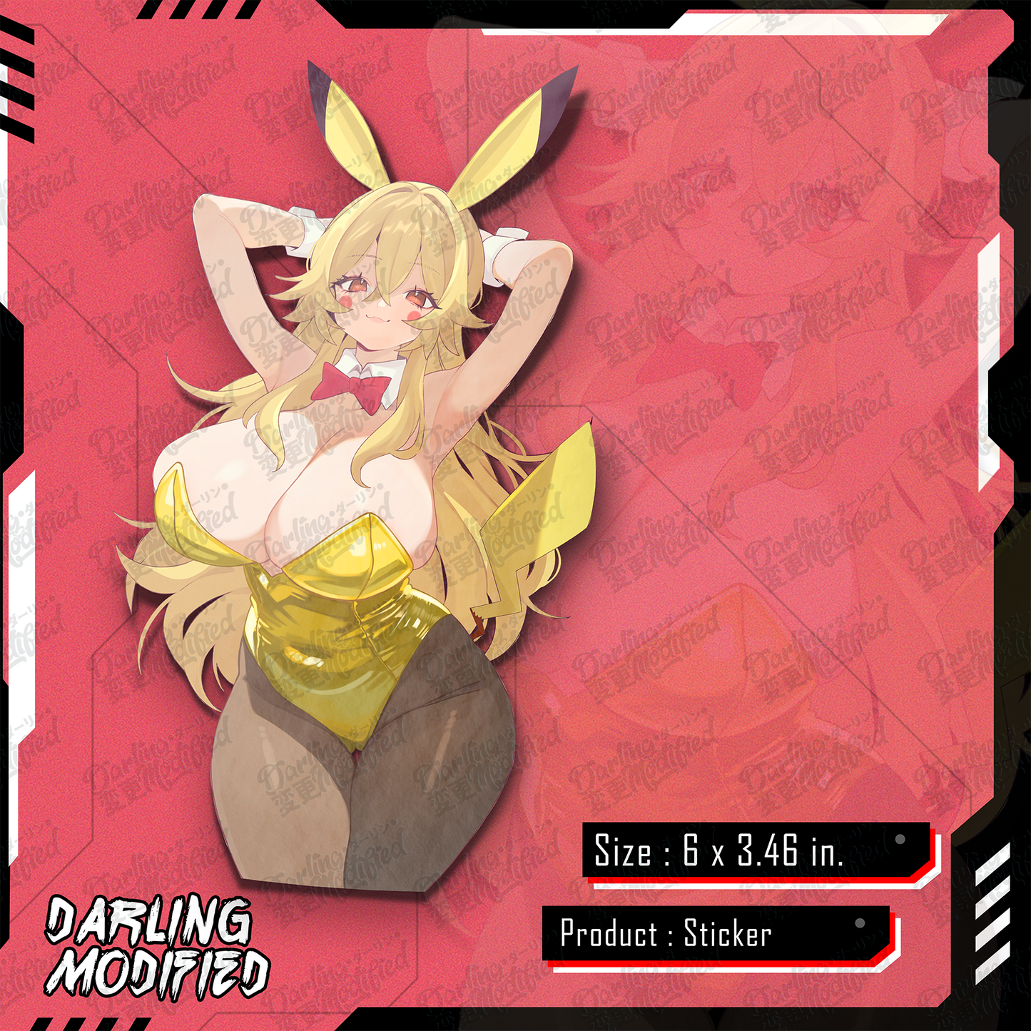 Pikachu (Y) - Stickers