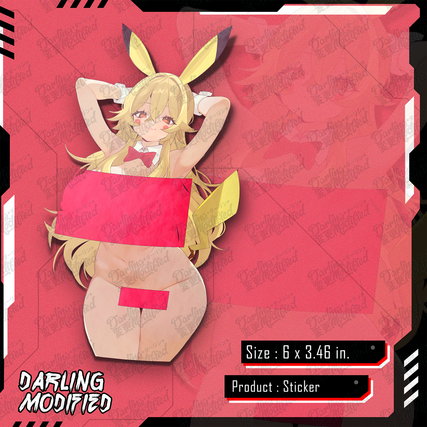 Pikachu (Y) - Stickers