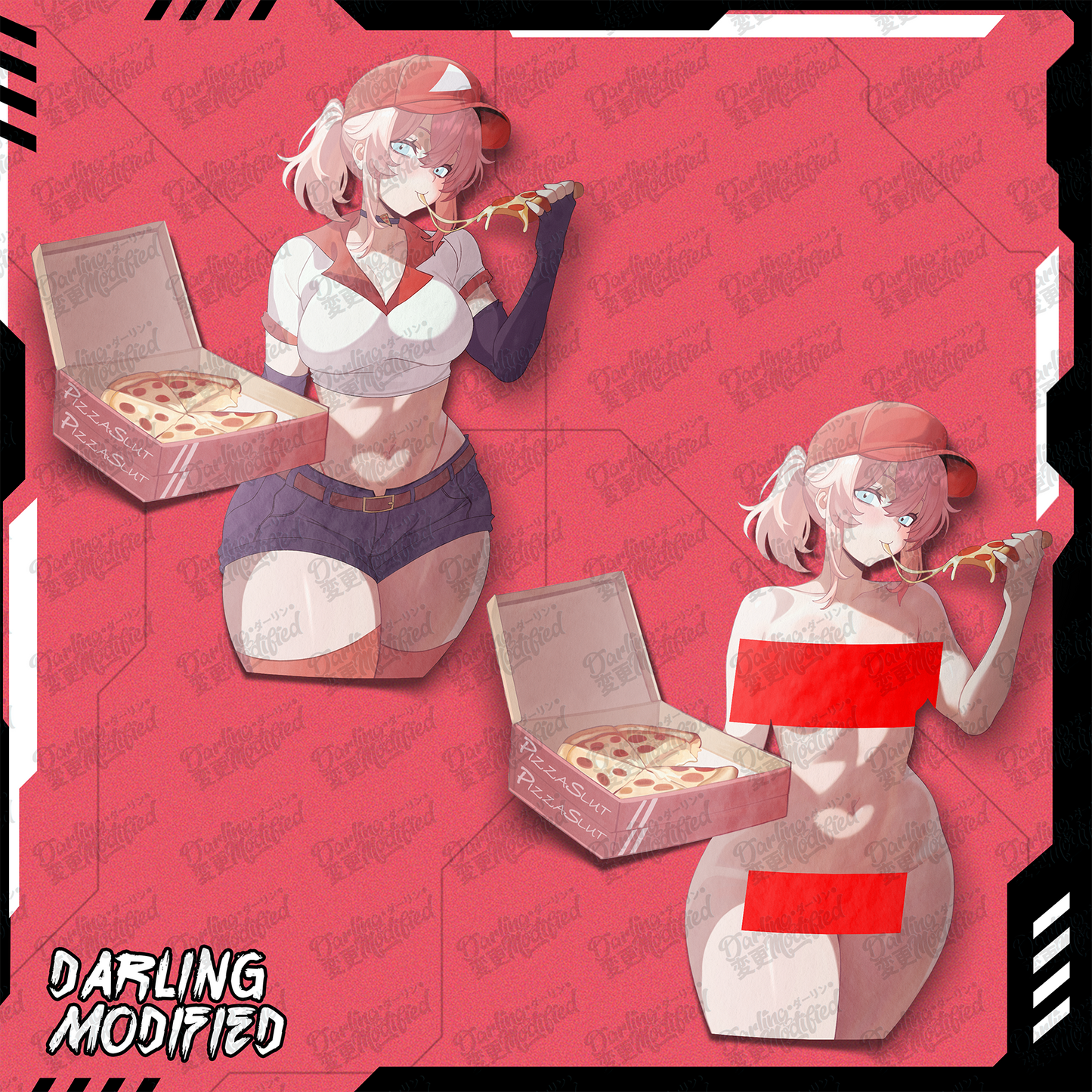 Fast Food Queens (Y) - Stickers