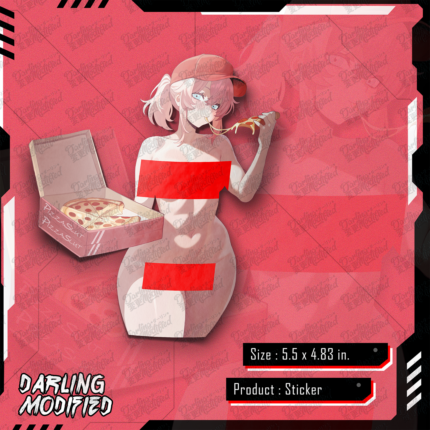 Fast Food Queens (Y) - Stickers