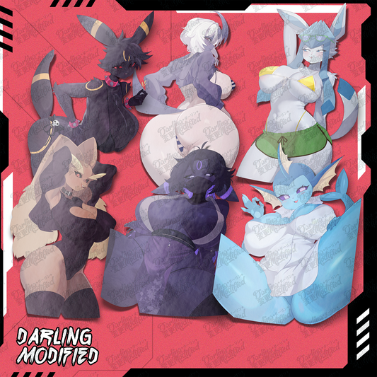 Lustful Poke Empresses (Y) - Stickers (Pre-Order)