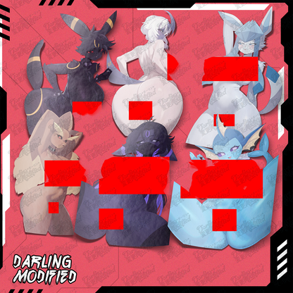 Lustful Poke Empresses (Y) - Stickers