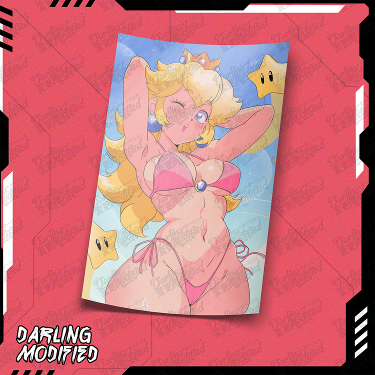 Starstruck Bikini Peach - Poster