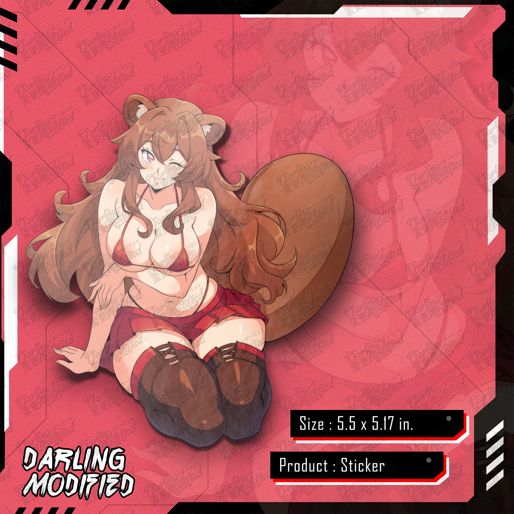 Alluring Raphtalia (Vi) - Sticker