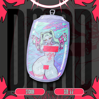 Soda Pop Waifus (Y) - Stickers (Pre-Order)