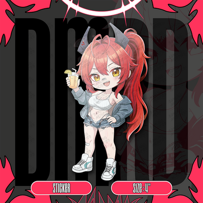 Nikke Chibi Waves (Y) - Stickers (Pre-Order)