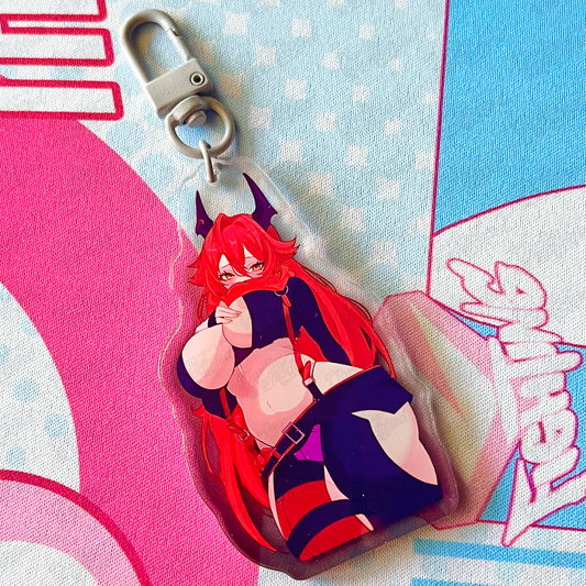 Red Hood & Utena - Acrylic Keychains