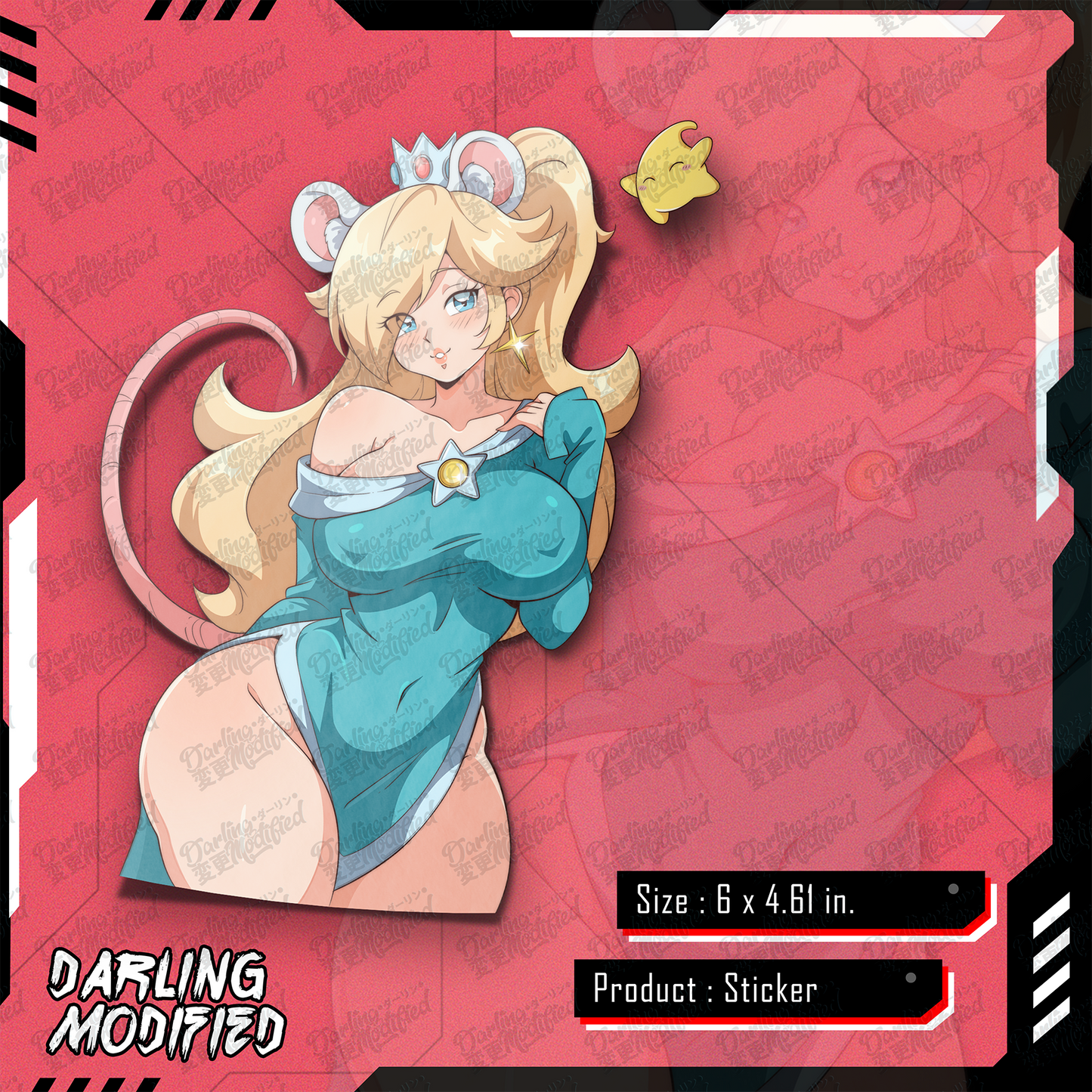 Critter Cosplay Princesses - Stickers
