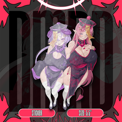 Violetta X Alicia OC (Y) - Stickers (Pre-Order)