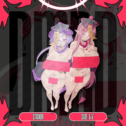 Violetta X Alicia OC (Y) - Stickers (Pre-Order)