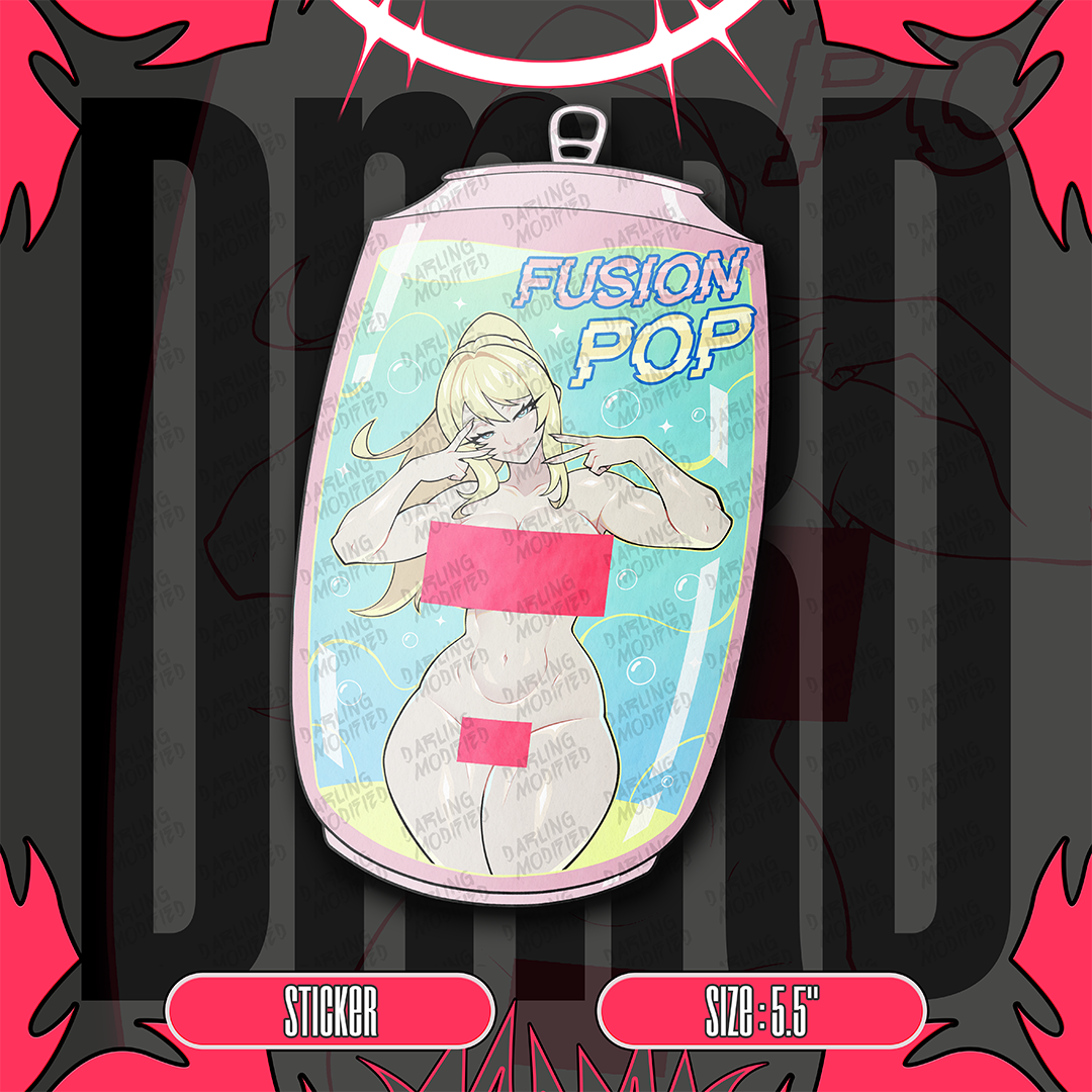 Soda Pop Waifus (Y) - Stickers (Pre-Order)