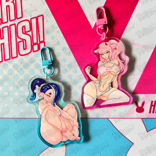 Shiver & Milky 002 - Acrylic Keychains (DISCONTUING)