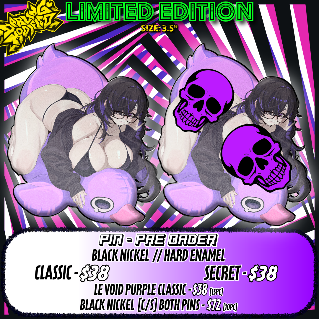 Sinful Label (Y) - Pins - Limited Edition (Pre-Order)