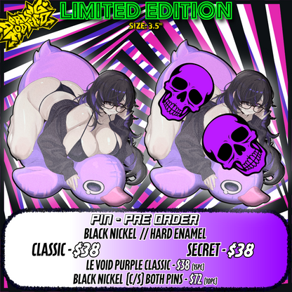 Sinful Label (Y) - Pins - Limited Edition (Pre-Order)