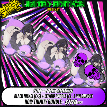 Sinful Label (Y) - Pins - Limited Edition (Pre-Order)