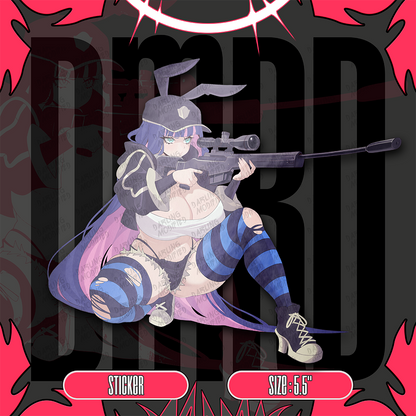 Tactical Panty & Stocking (Y) - Stickers (Pre-Order)