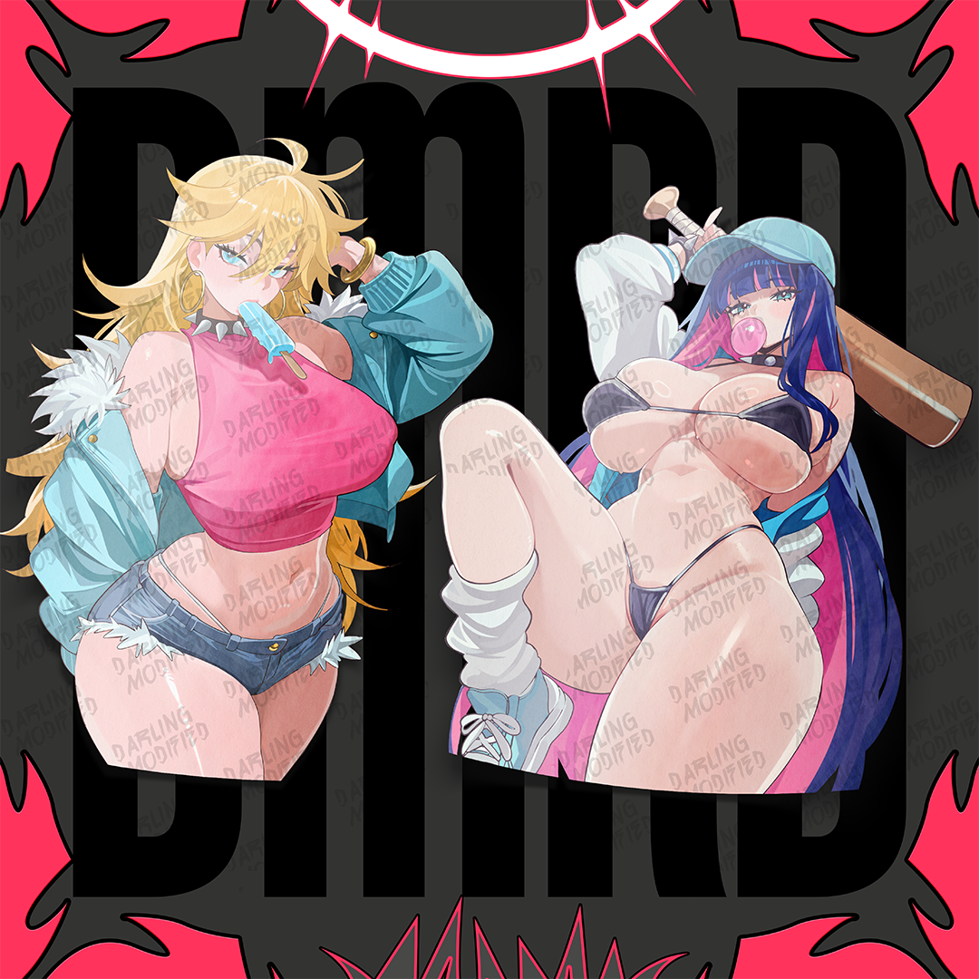 Panty & Stocking (Y) - Stickers