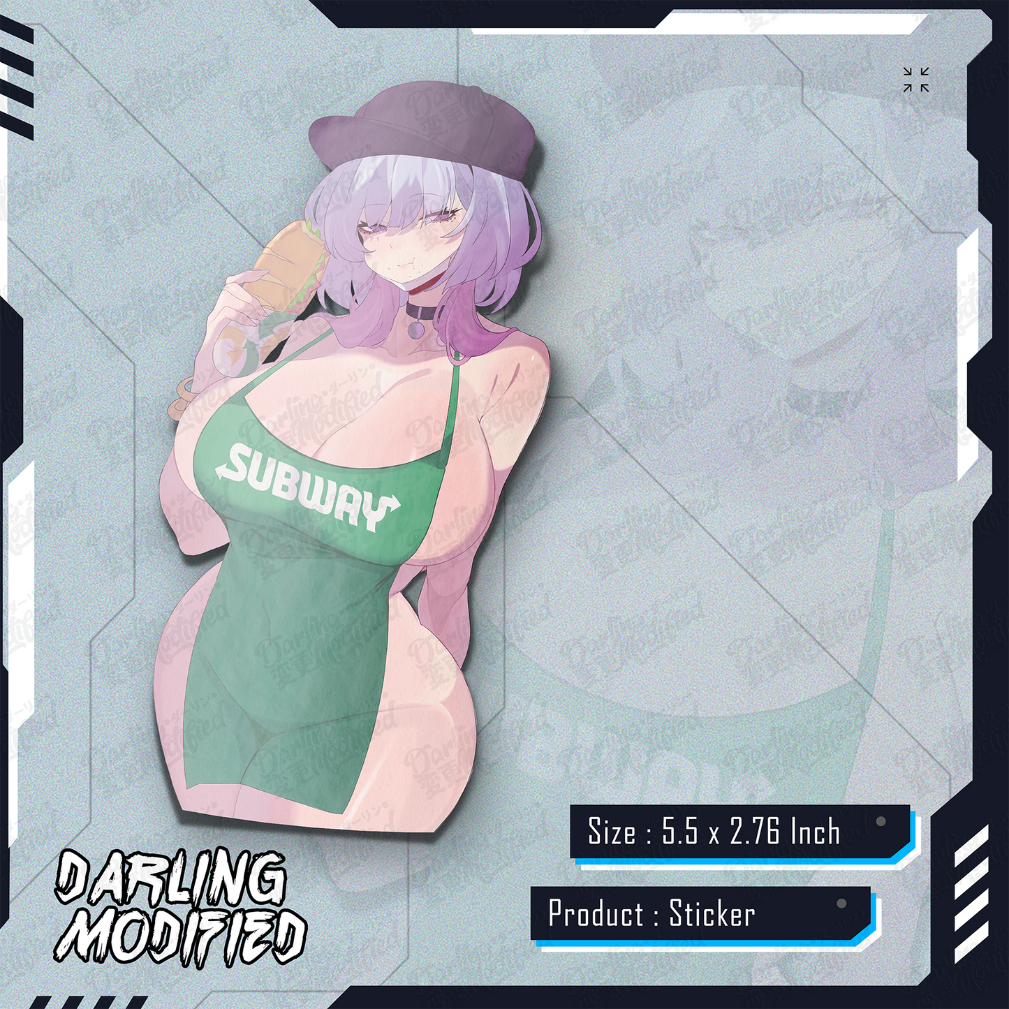 Delicious Babes - Stickers