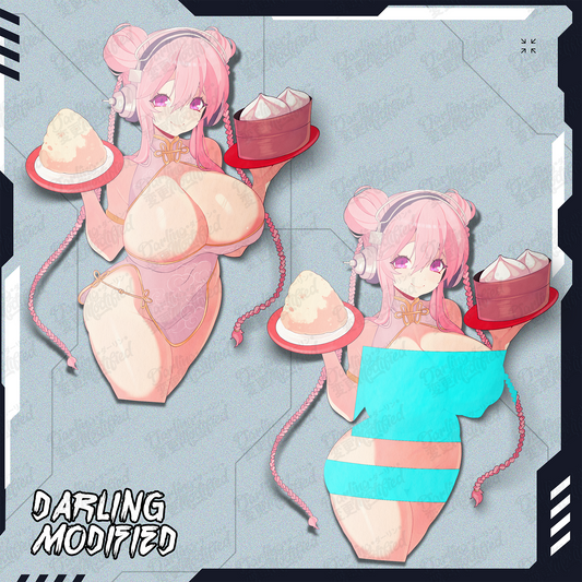 Super Sonico Cakes - Stickers