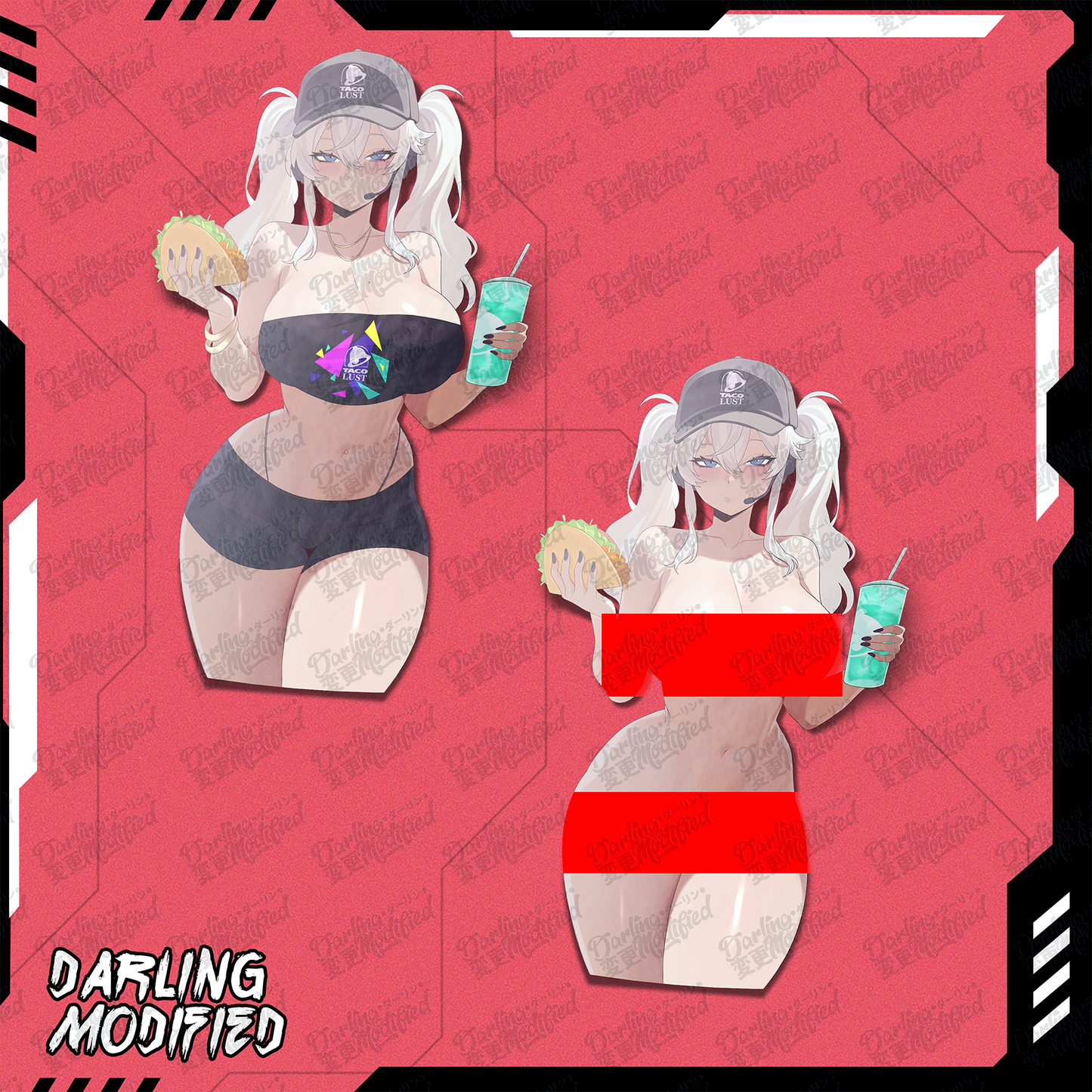 Fast Food Queens (Y) - Stickers