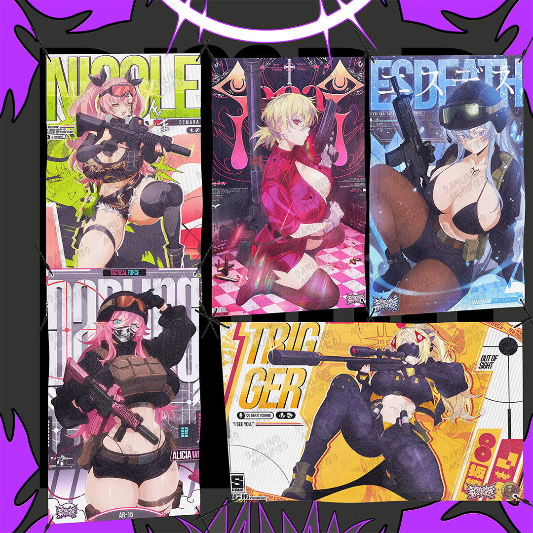 Tactical Darlings (Y) - Vinyl Banners (Pre-Order)