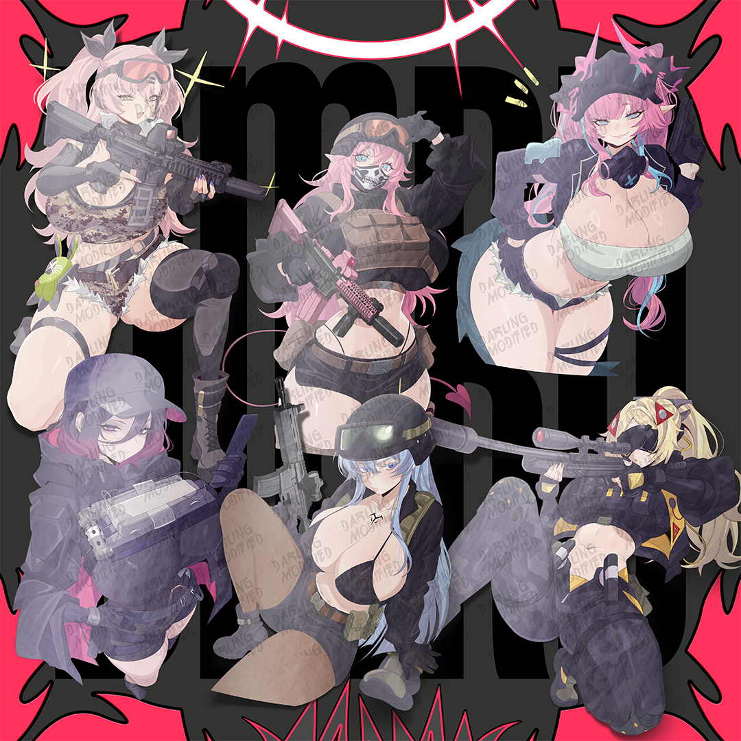 Strike Team Darling (Y) - Stickers (Pre-Order)