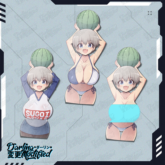 Uzaki Watermelon - Sticker