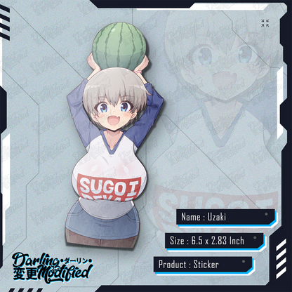 Uzaki Watermelon - Sticker