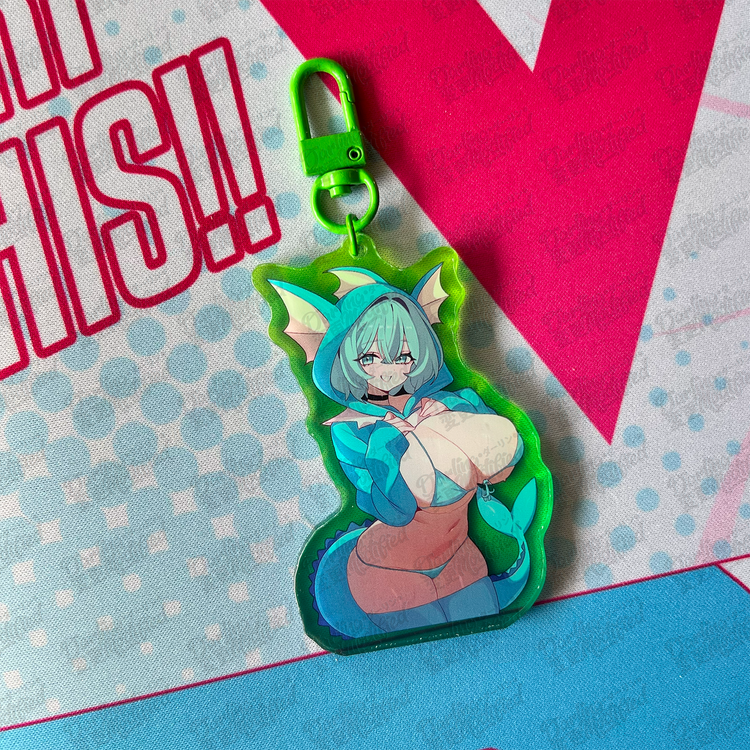 Evelution Waifus - Acrylic Keychains