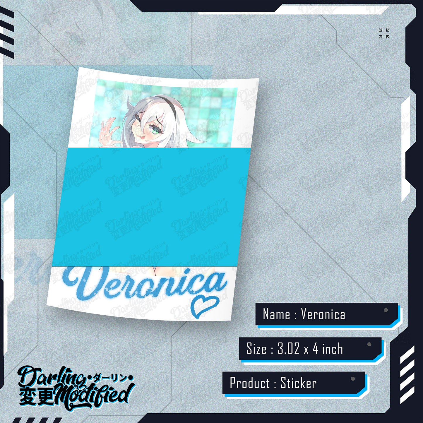 Veronica Barista - Sticker