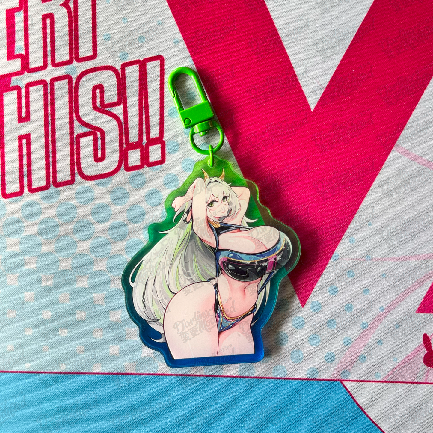 Full Throttle Aiko & Veronica - Acrylic Keychains (DISCONTUING)