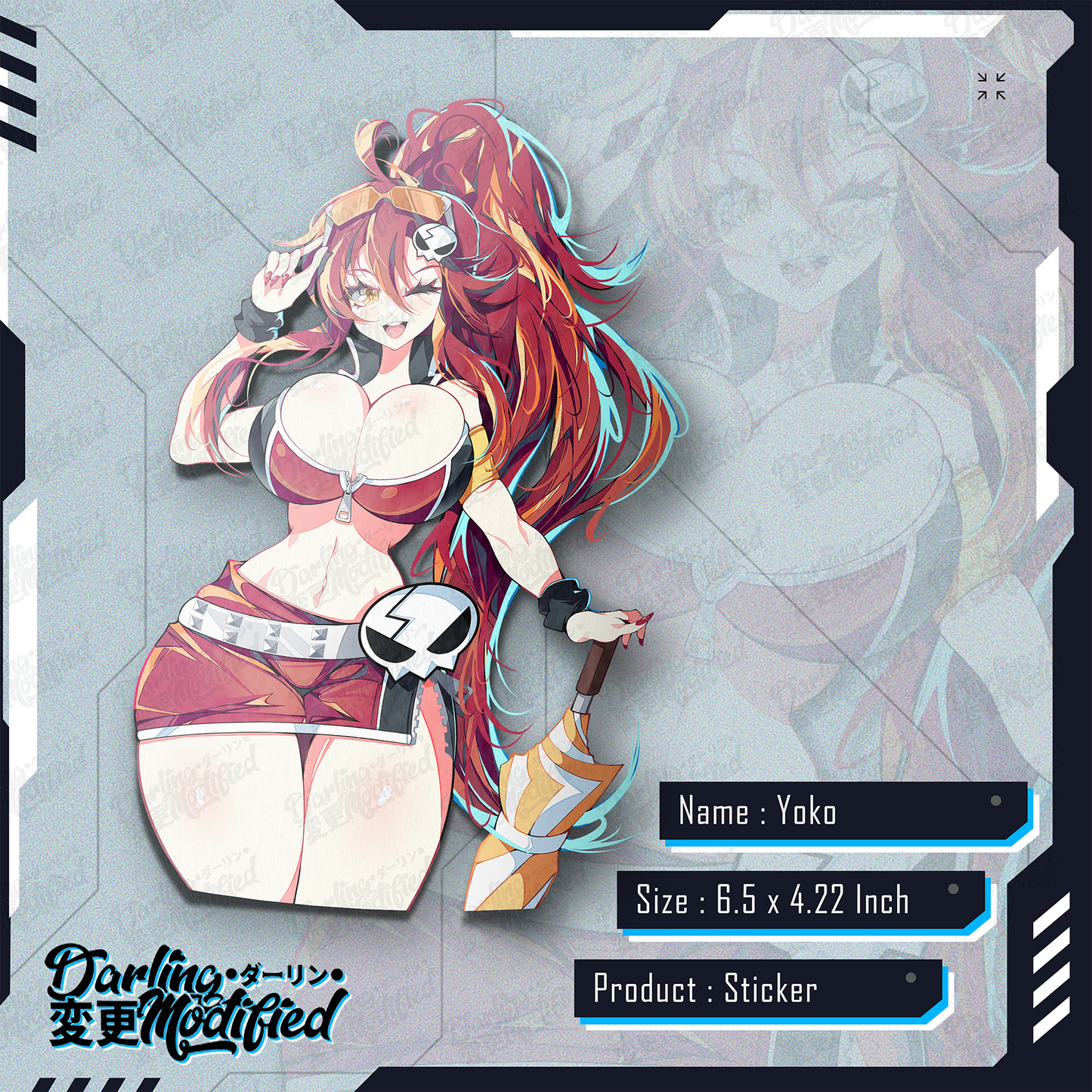 Yoko Racer - Sticker