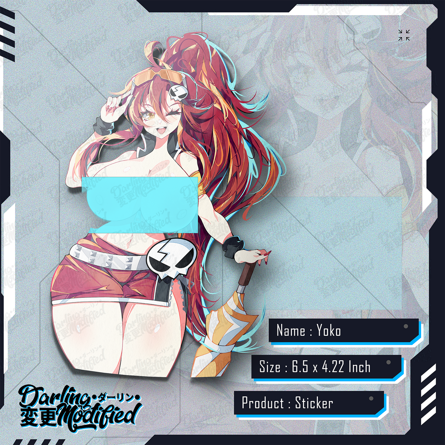 Yoko Racer - Sticker