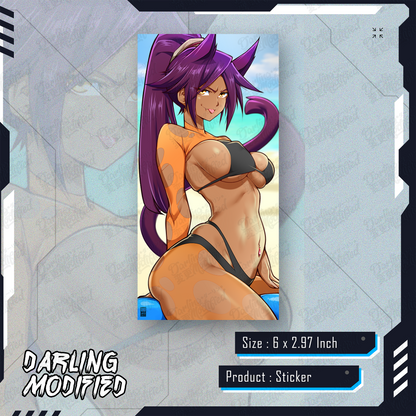 Yoruchi Bikini Babe - Stickers