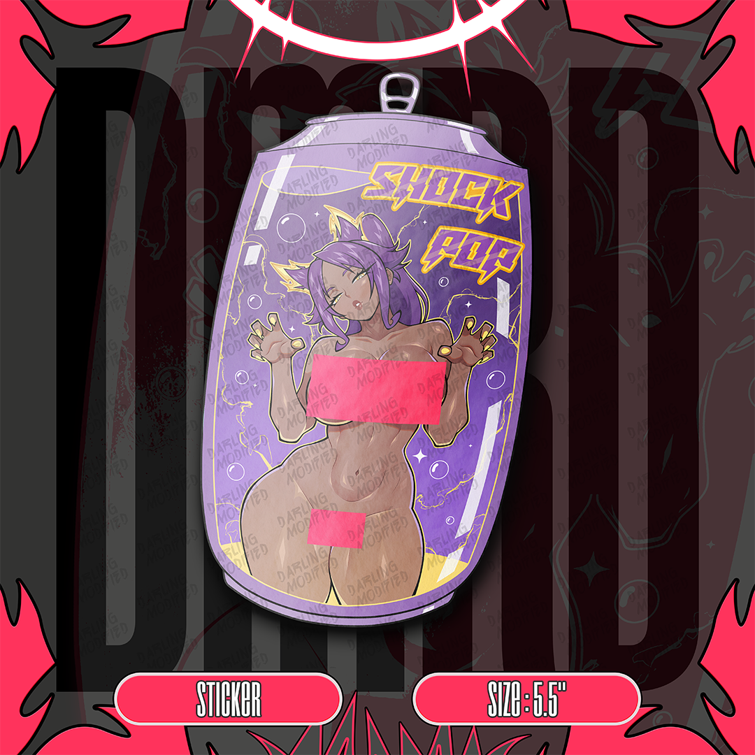 Soda Pop Waifus (Y) - Stickers (Pre-Order)