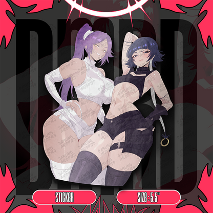 The Bleach Queens (Y) - Stickers (Pre-Order)