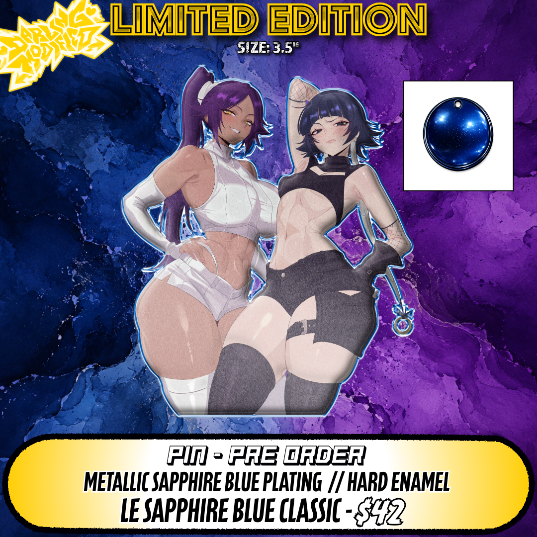 Yoruichi & Sui-Feng (Y) - Pins - Limited Edition (Pre-Order)