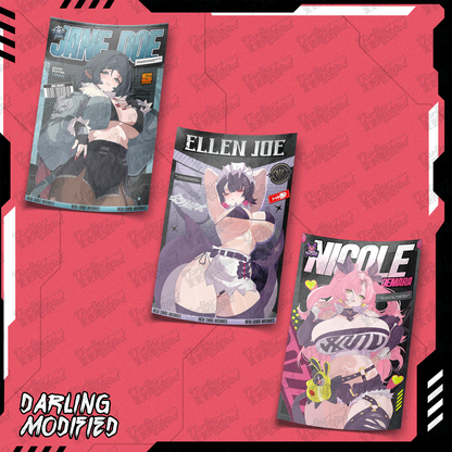 ZZZ Waifus Set 1  (Y) - Posters