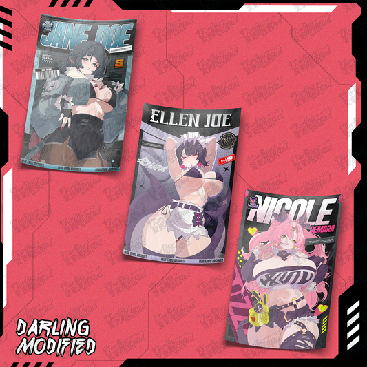 ZZZ Waifus Set 1  (Y) - Posters